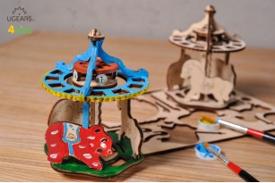 Деревянная разукрашка «Карусель» фото 3